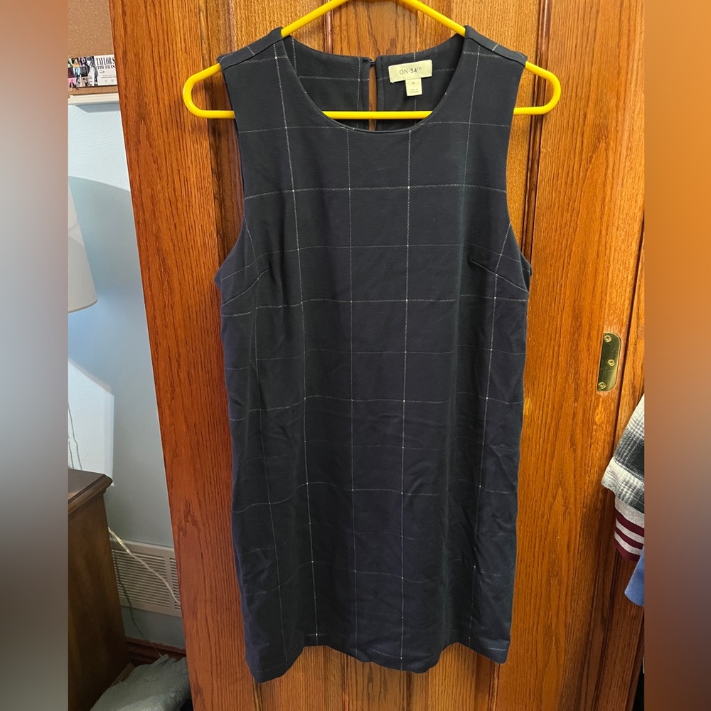 On 34th Plaid Dress M